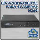 GRAVADOR DE VIDEO DIGITAL H264DVR