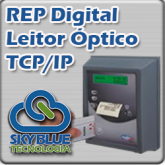 Relógio de Ponto Eletrônico Pontoall Óptico TCP/IP