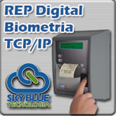 Relógio de Ponto Eletrônico Biométrico PontoALL TCP/IP