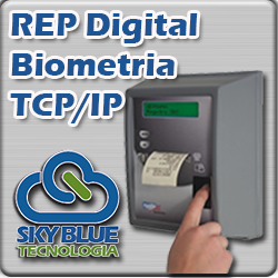 Relógio de Ponto Eletrônico Biométrico PontoALL TCP/IP